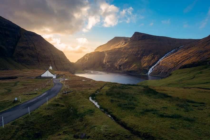 image of saksun faroe islands