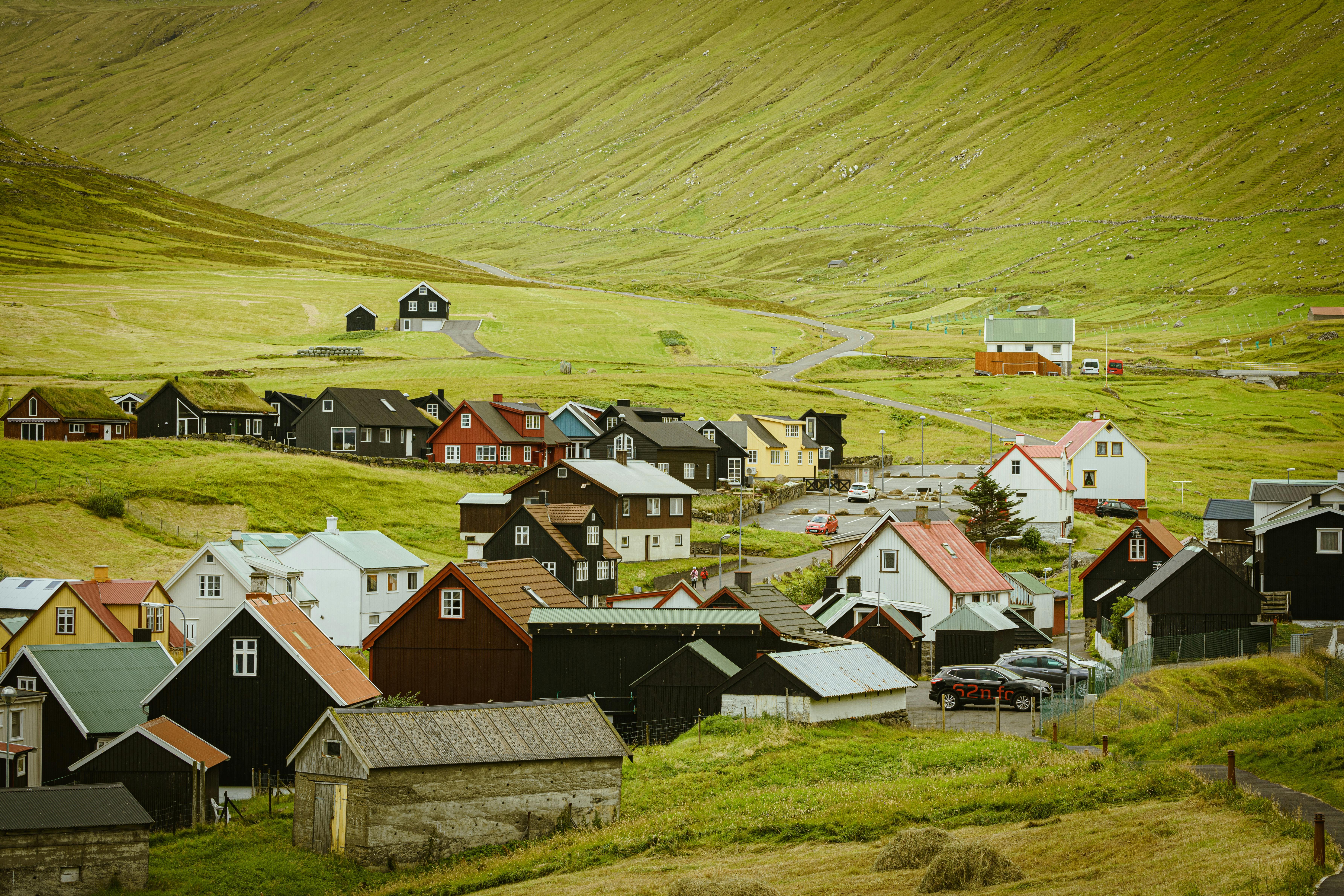 Image of a town in Faroe Islands